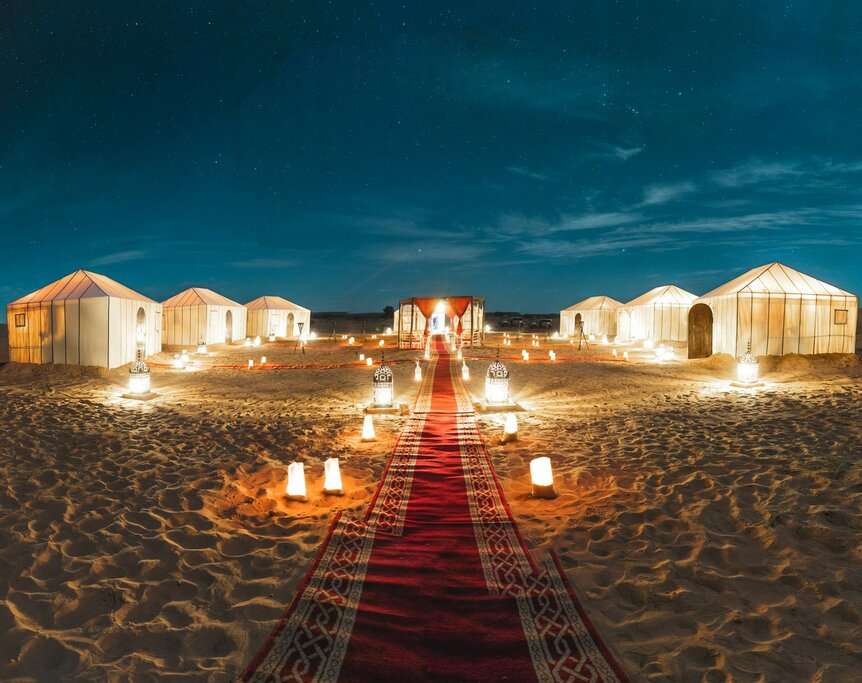 Living the Desert Life – Tented Accommodation in the Sahara