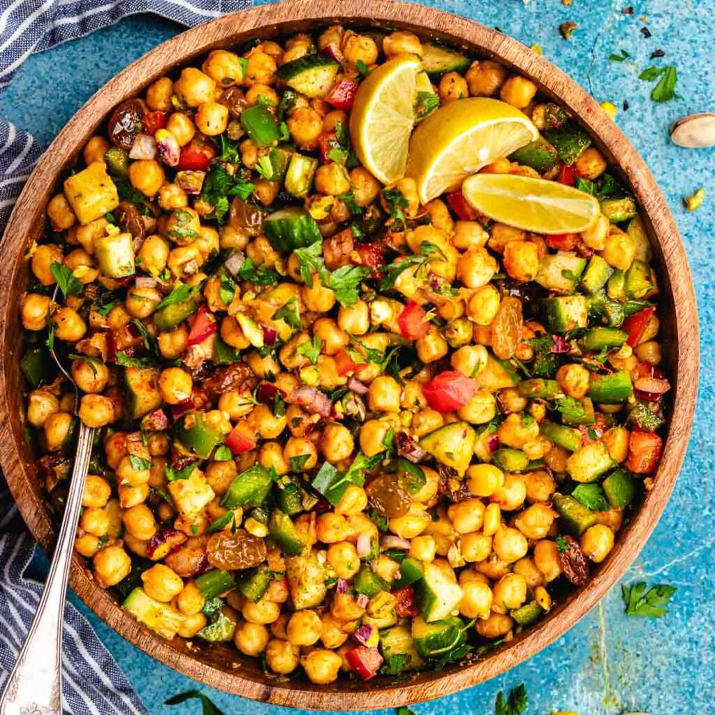 Moroccan Chickpea Salad: A Flavorful Journey in Every Bite